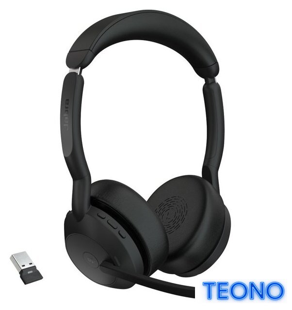 Офисная гарнитура Jabra Evolve2 55 MS Stereo Stand USB-A - Изображение №2 — Интернет-магазин Teono.by