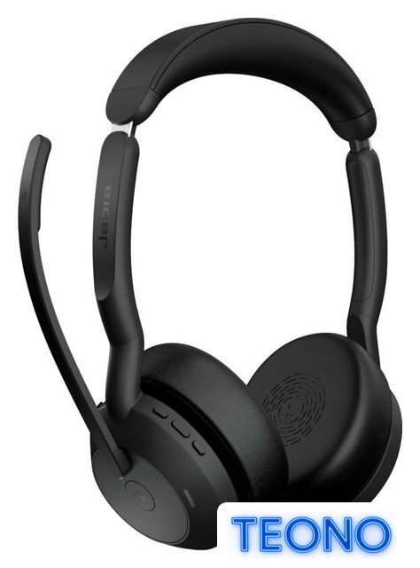 Офисная гарнитура Jabra Evolve2 55 MS Stereo Stand USB-A - Изображение №5 — Интернет-магазин Teono.by
