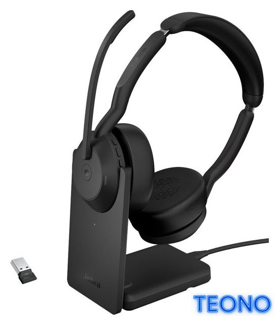 Офисная гарнитура Jabra Evolve2 55 MS Stereo Stand USB-A - Изображение №1 — Интернет-магазин Teono.by