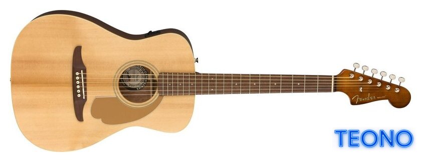 Электроакустическая гитара Fender Malibu Player Natural - Изображение №3 — Интернет-магазин Teono.by