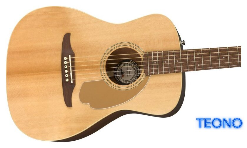 Электроакустическая гитара Fender Malibu Player Natural - Изображение №4 — Интернет-магазин Teono.by