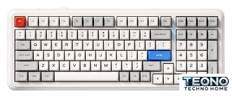 Клавиатура MCHOSE K99 V2 Retro White (Icy Creamsicle) - Изображение №1 — Интернет-магазин Teono.by