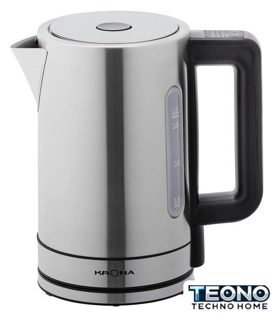 Электрический чайник Krona Digitaler Inox Licht КА-00008504 - Изображение №1 — Интернет-магазин Teono.by