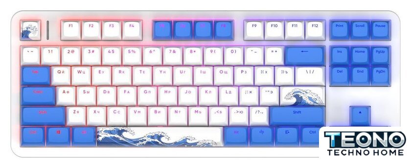 Клавиатура Red Square Alumix TKL Aquarius v2 (g3ms Sapphire) - Изображение №1 — Интернет-магазин Teono.by