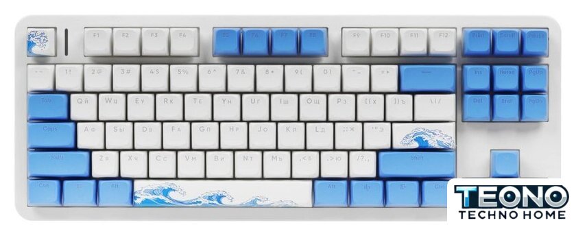 Клавиатура Red Square Alumix TKL Aquarius v2 (g3ms Sapphire) - Изображение №3 — Интернет-магазин Teono.by