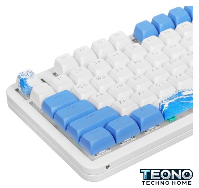 Клавиатура Red Square Alumix TKL Aquarius v2 (g3ms Sapphire) - Изображение №6 — Интернет-магазин Teono.by