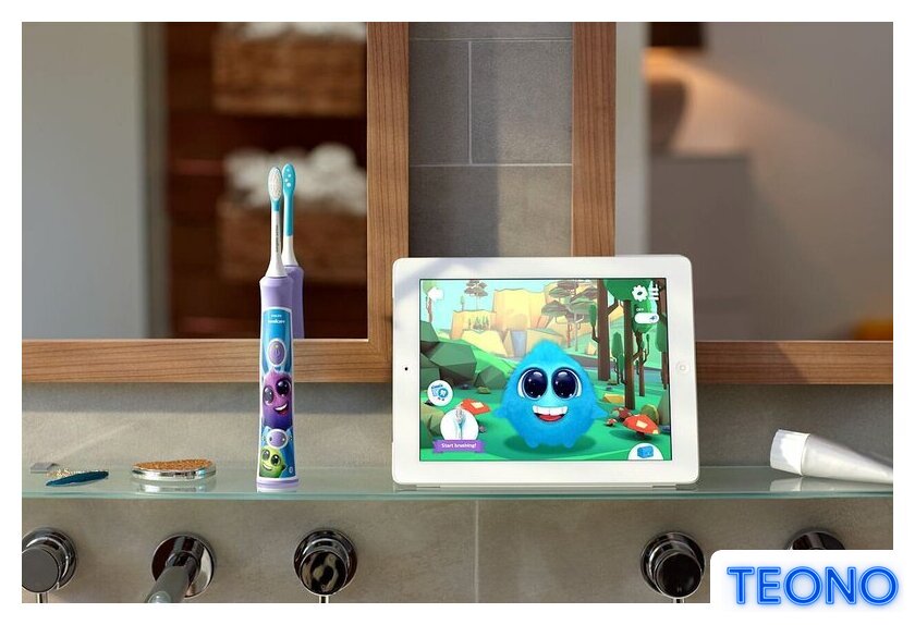 Электрическая зубная щетка Philips Sonicare For Kids HX6322/12 - Изображение №4 — Интернет-магазин Teono.by