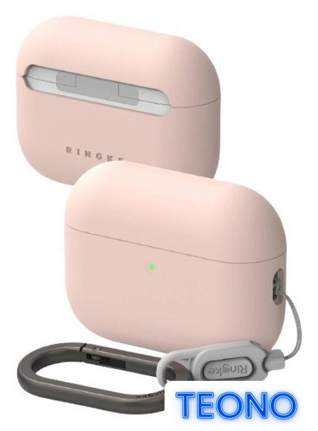 Чехол Ringke Silicone для Airpods Pro 3 Pink Sand - Изображение №1 — Интернет-магазин Teono.by