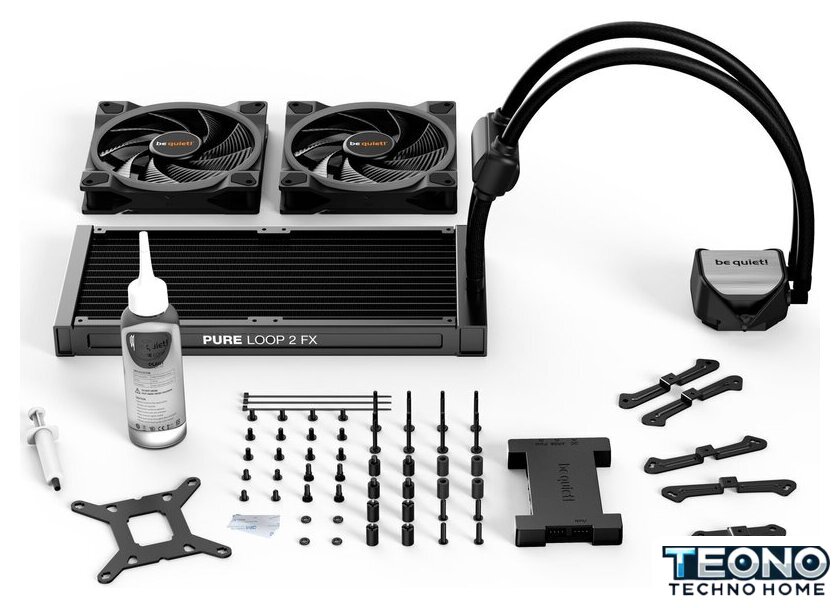 Система жидкостного охлаждения для процессора be quiet! Pure Loop 2 FX 280mm BW014 - Изображение №5 — Интернет-магазин Teono.by
