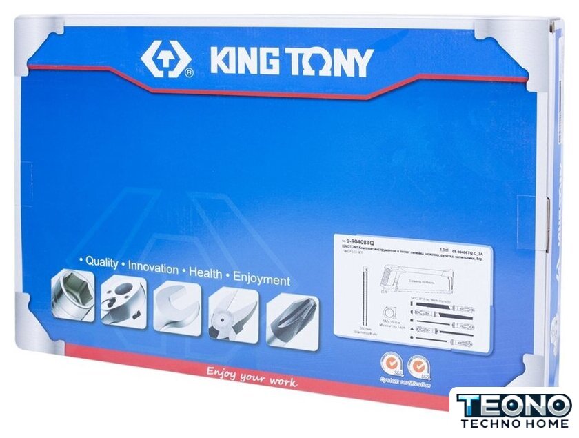 Набор напильников King Tony 9-90408TQ (8 предметов) - Изображение №2 — Интернет-магазин Teono.by