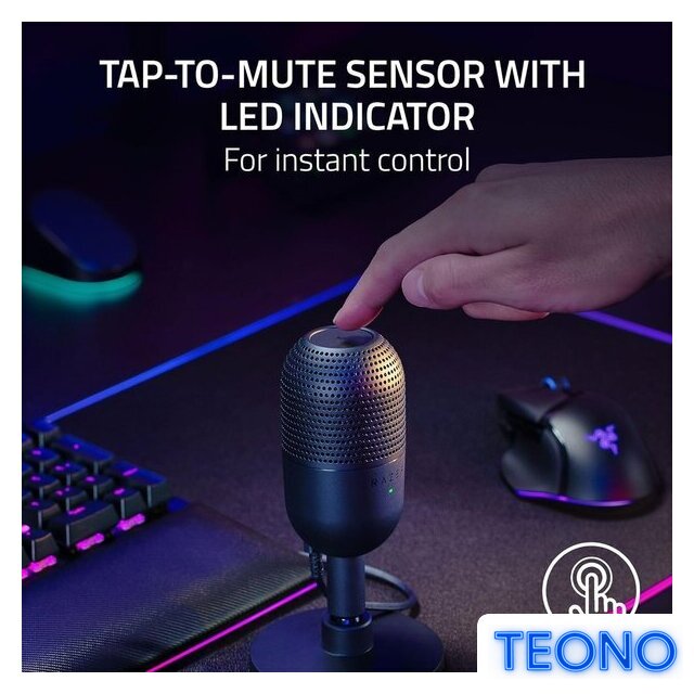 Проводной микрофон Razer Seiren V3 Mini - Изображение №6 — Интернет-магазин Teono.by