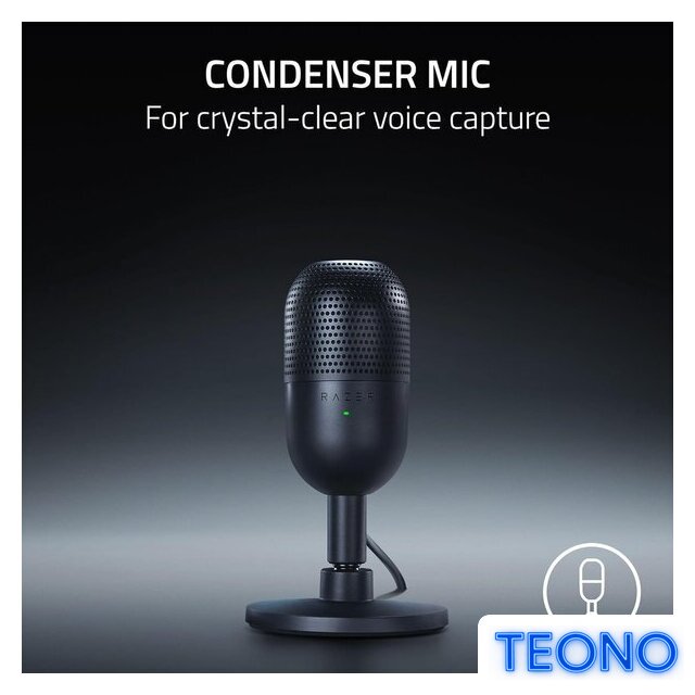 Проводной микрофон Razer Seiren V3 Mini - Изображение №4 — Интернет-магазин Teono.by