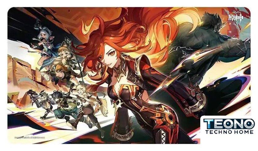 Коврик для стола miHoYo Genshin Impact Мавуика Path Of Glory And Blazing Sun GEN1376 - Изображение №1 — Интернет-магазин Teono.by