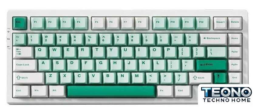 Клавиатура MCHOSE G75 Pro Green (Matcha Latte Switch V2) - Изображение №1 — Интернет-магазин Teono.by