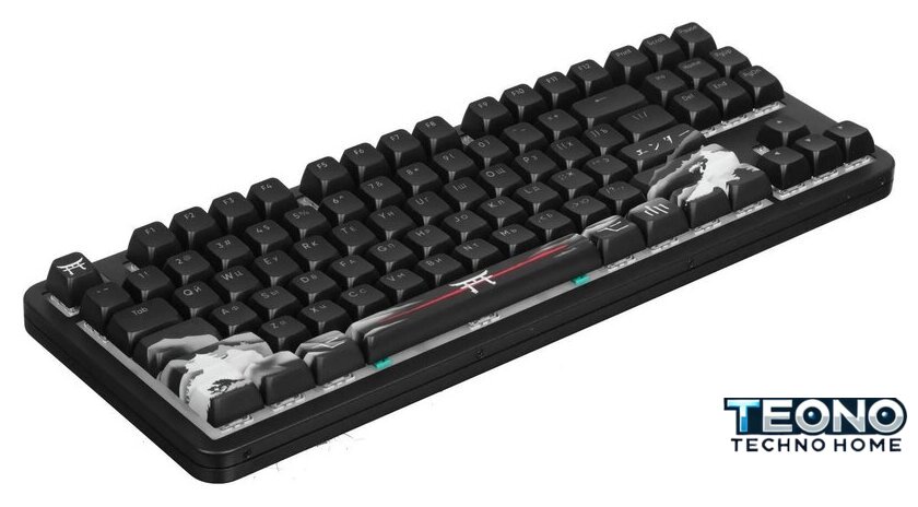 Клавиатура Red Square Alumix TKL Satori Black (g3ms Jade) - Изображение №3 — Интернет-магазин Teono.by