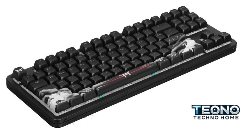 Клавиатура Red Square Alumix TKL Satori Black (g3ms Jade) - Изображение №4 — Интернет-магазин Teono.by