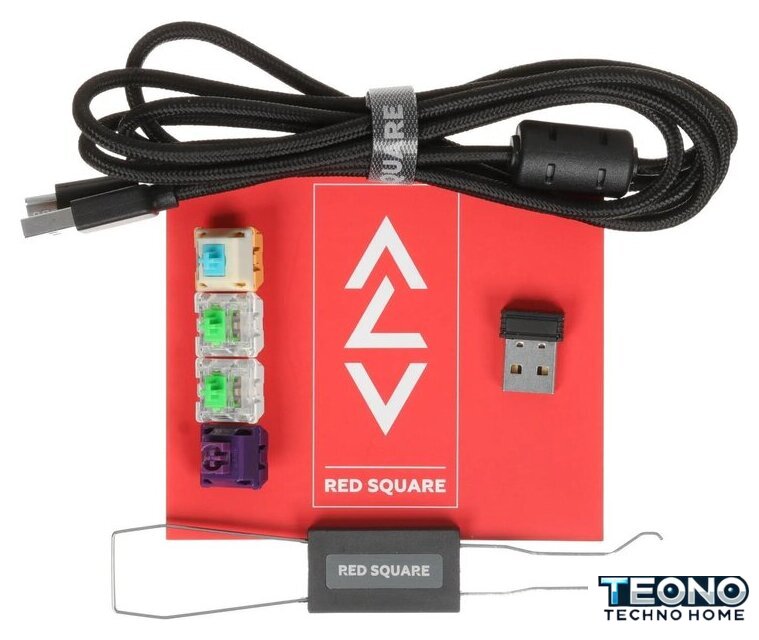 Клавиатура Red Square Alumix TKL Satori Black (g3ms Jade) - Изображение №15 — Интернет-магазин Teono.by