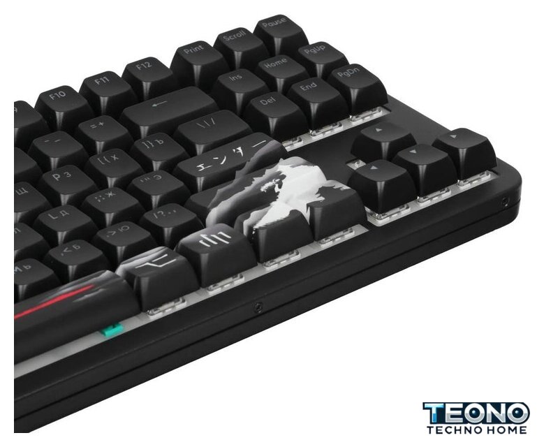 Клавиатура Red Square Alumix TKL Satori Black (g3ms Jade) - Изображение №8 — Интернет-магазин Teono.by