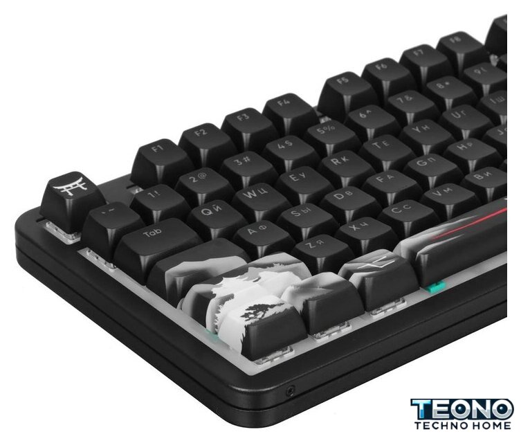 Клавиатура Red Square Alumix TKL Satori Black (g3ms Jade) - Изображение №6 — Интернет-магазин Teono.by