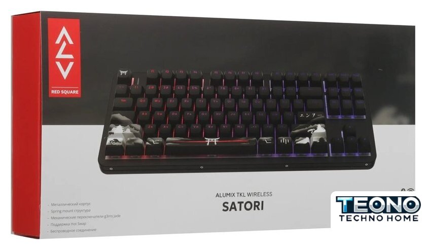 Клавиатура Red Square Alumix TKL Satori Black (g3ms Jade) - Изображение №17 — Интернет-магазин Teono.by