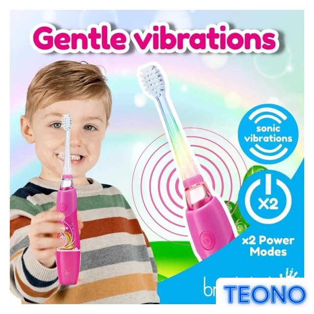 Электрическая зубная щетка Brush-Baby KidzSonic Unicorn - Изображение №5 — Интернет-магазин Teono.by