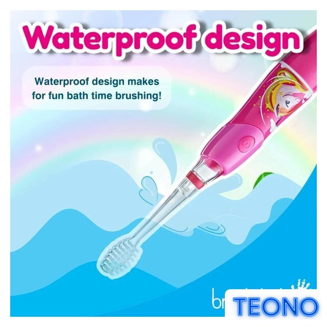 Электрическая зубная щетка Brush-Baby KidzSonic Unicorn - Изображение №7 — Интернет-магазин Teono.by