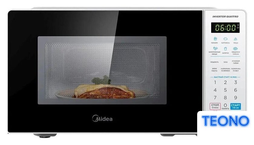 Микроволновая печь Midea EM719M2Z-W - Изображение №2 — Интернет-магазин Teono.by