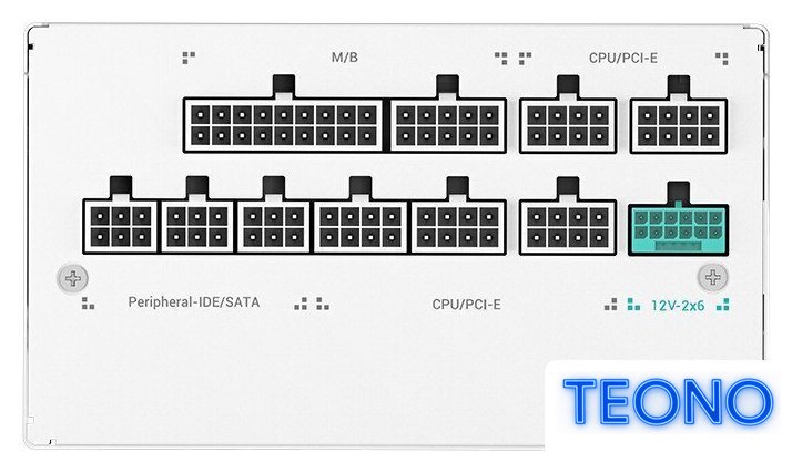 Блок питания DeepCool PX1000G V2 WH - Изображение №5 — Интернет-магазин Teono.by