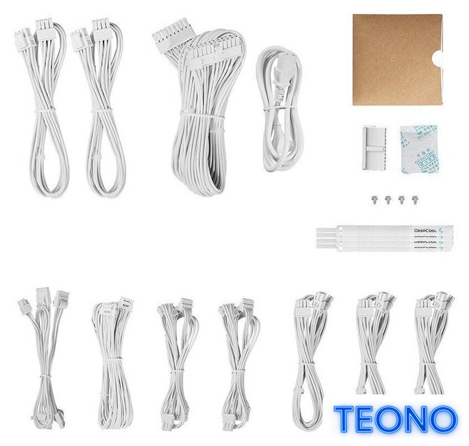 Блок питания DeepCool PX1000G V2 WH - Изображение №7 — Интернет-магазин Teono.by