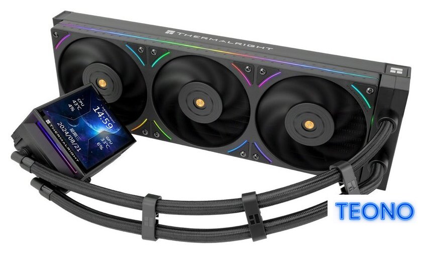 Система жидкостного охлаждения для процессора Thermalright Hyper Vision 360 UB ARGB (черный) - Изображение №3 — Интернет-магазин Teono.by
