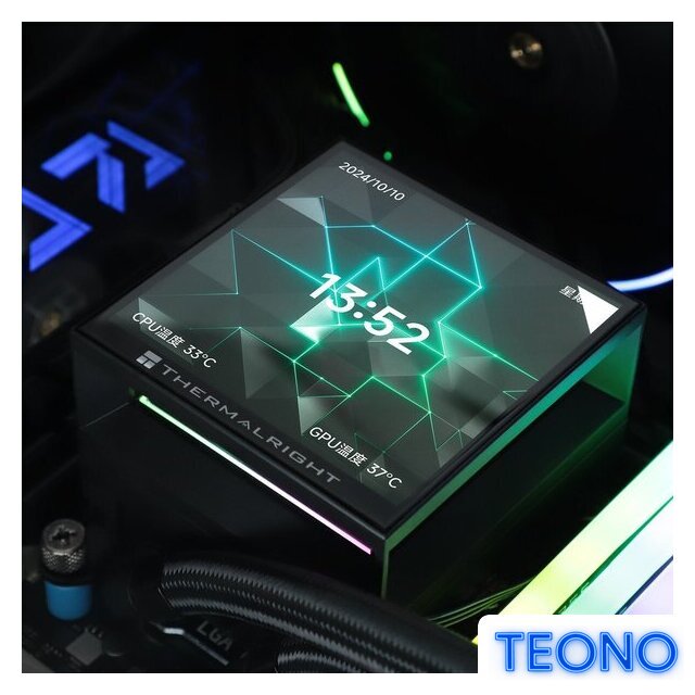 Система жидкостного охлаждения для процессора Thermalright Hyper Vision 360 UB ARGB (черный) - Изображение №7 — Интернет-магазин Teono.by