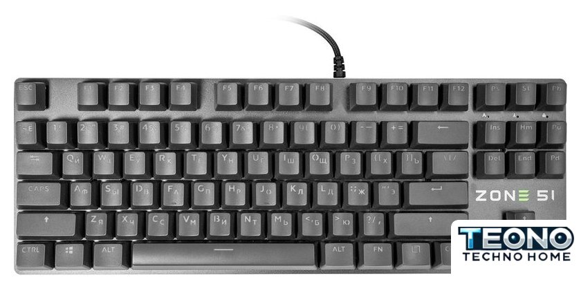 Клавиатура Zone51 ADAMANT TKL - Изображение №1 — Интернет-магазин Teono.by
