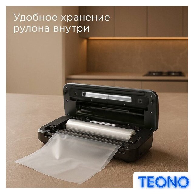 Бескамерный вакуумный упаковщик Redmond (Редмонд) VS1500 - Изображение №3 — Интернет-магазин Teono.by