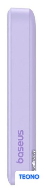 Внешний аккумулятор Baseus Magnetic Mini Air Wireless Fast Charge Power Bank 20W 10000mAh (сиреневый) - Изображение №5 — Интернет-магазин Teono.by