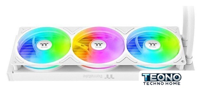 Система жидкостного охлаждения для процессора Thermaltake TH360-S V3 ARGB Sync Snow Edition CL-W472-PL12SW-A - Изображение №4 — Интернет-магазин Teono.by