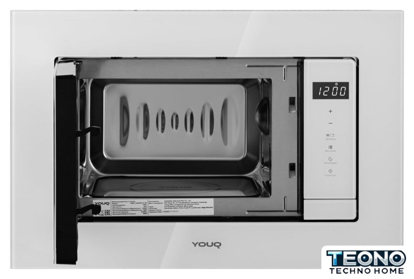 Микроволновая печь YOUQ YQMB 72009EEPO1F WH - Изображение №3 — Интернет-магазин Teono.by