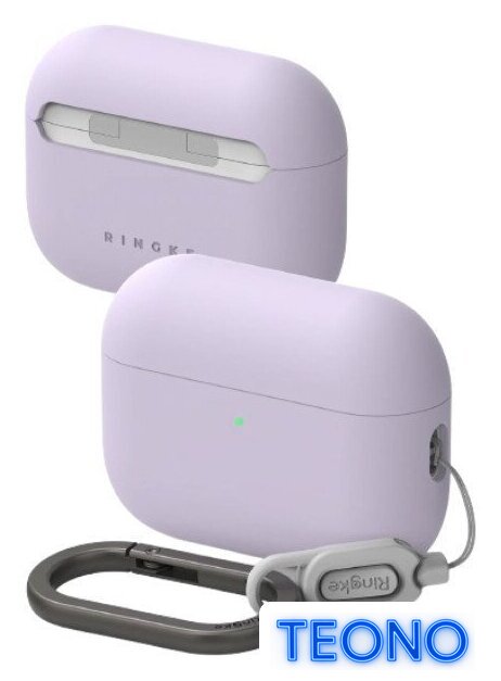 Чехол Ringke Silicone для Airpods Pro 3 Light Purple - Изображение №1 — Интернет-магазин Teono.by