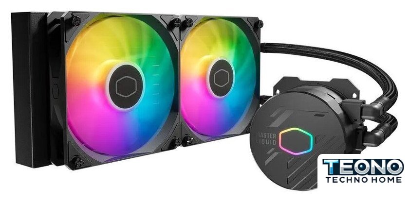 Система жидкостного охлаждения для процессора Cooler Master MasterLiquid ML240L Core ARGB MLW-D24M-A18PZ-R1 - Изображение №1 — Интернет-магазин Teono.by