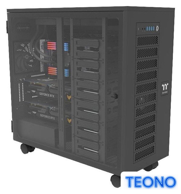 Корпус Thermaltake AX700 TG CA-11B-00F1WN-00 - Изображение №1 — Интернет-магазин Teono.by