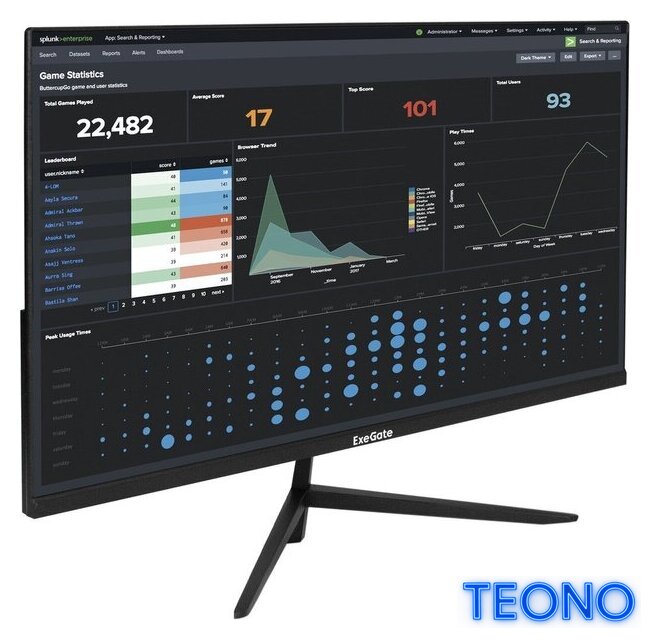 Монитор ExeGate ProSmart EZ2707CA EX297650RUS - Изображение №1 — Интернет-магазин Teono.by