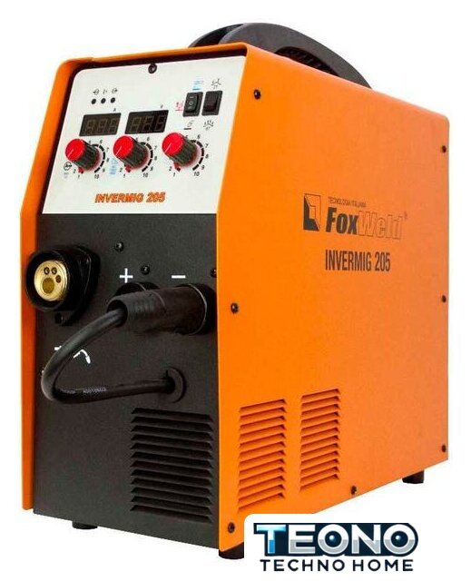 Сварочный инвертор FoxWeld Invermig 205 - Изображение №3 — Интернет-магазин Teono.by