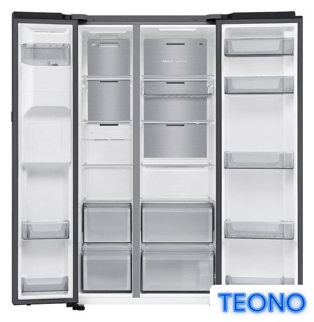 Холодильник side by side Samsung RS80F64KEFEO - Изображение №5 — Интернет-магазин Teono.by