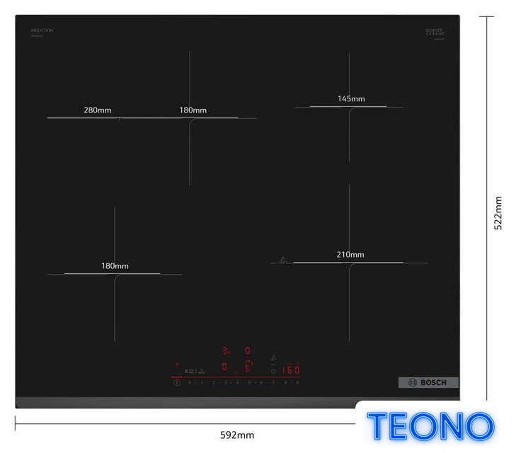 Варочная панель Bosch Serie 6 PIF63KHC1E - Изображение №6 — Интернет-магазин Teono.by