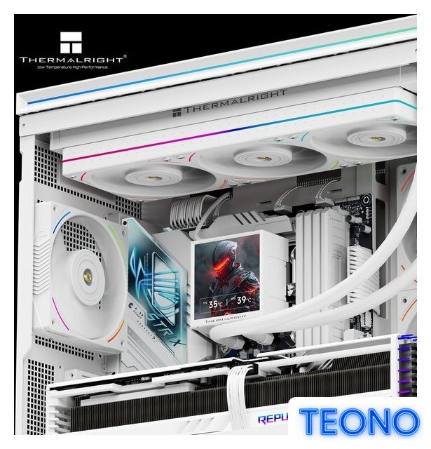 Система жидкостного охлаждения для процессора Thermalright Peerless Vision 360 UB ARGB (белый) - Изображение №6 — Интернет-магазин Teono.by