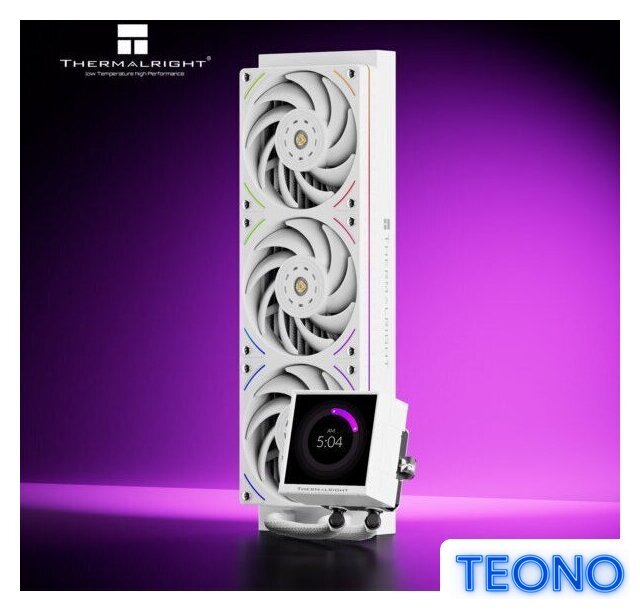 Система жидкостного охлаждения для процессора Thermalright Peerless Vision 360 UB ARGB (белый) - Изображение №2 — Интернет-магазин Teono.by