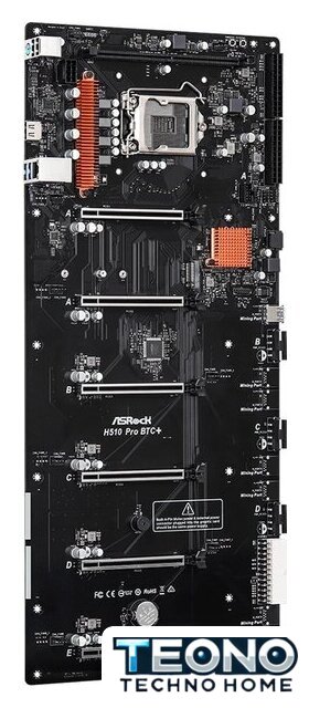 Материнская плата ASRock H510 Pro BTC+ - Изображение №2 — Интернет-магазин Teono.by