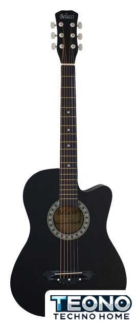 Акустическая гитара Belucci BC3820 BK - Изображение №1 — Интернет-магазин Teono.by