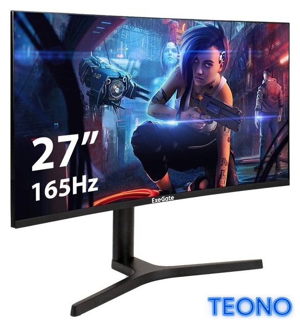 Игровой монитор ExeGate Combat EV2707C EX296974RUS - Изображение №1 — Интернет-магазин Teono.by
