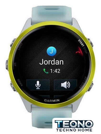 Умные часы Garmin Forerunner 570 47 мм (серебристый/желтый) - Изображение №4 — Интернет-магазин Teono.by