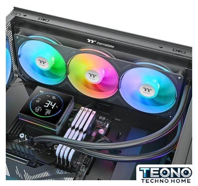 Система жидкостного охлаждения для процессора Thermaltake TH360-S V3 ARGB Sync CL-W470-PL12SW-A - Изображение №5 — Интернет-магазин Teono.by